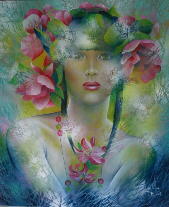 Jeanette Guichard Bunel 1957 | French Surrealist painter