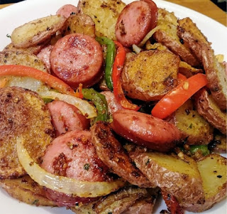 potato polish sausages 77foods recipeoftoday happycoking
