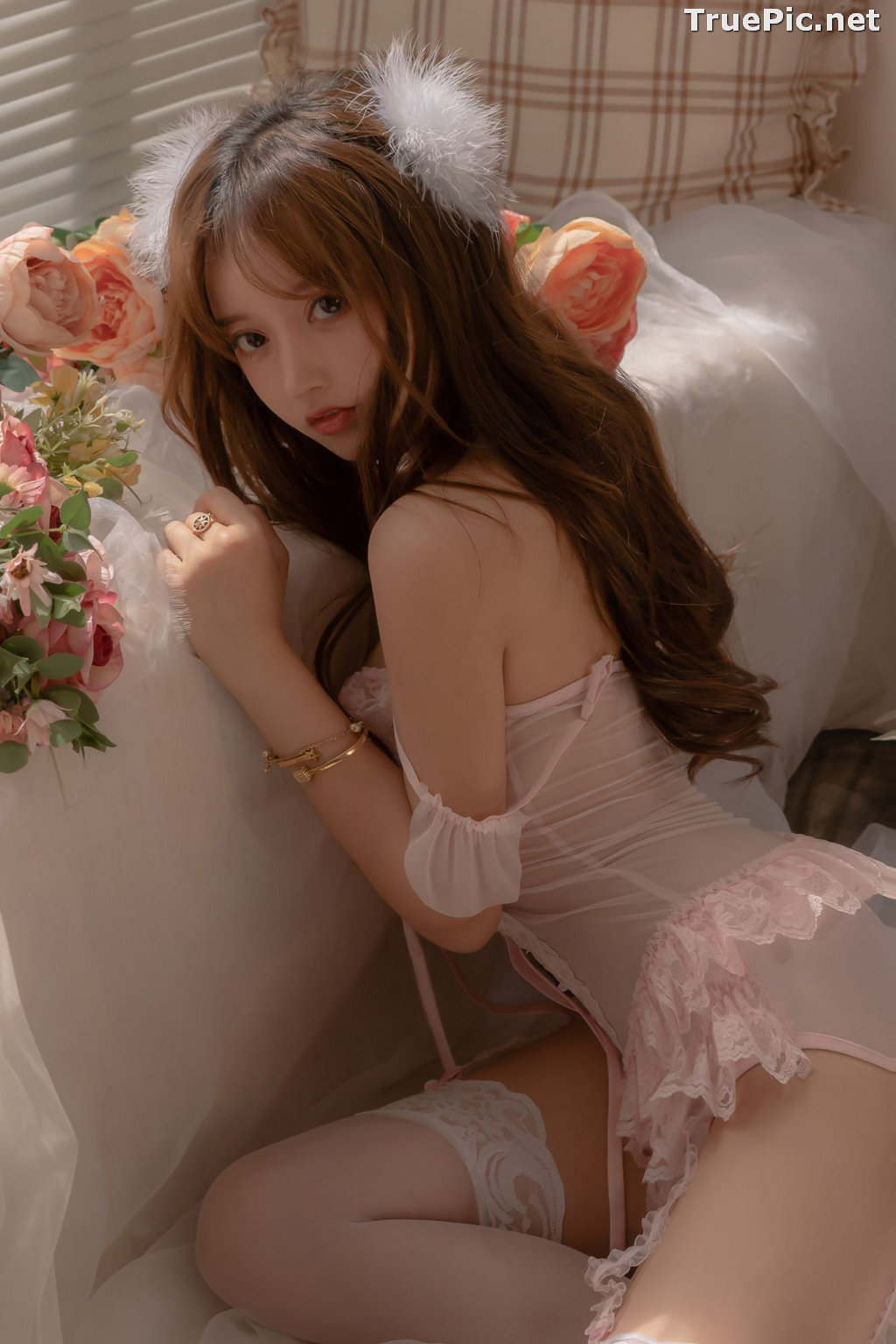 Image Chinese Cosplay Model - 过期米线线喵 (米線線sama) - Princess of Flowers - TruePic.net - Picture-2