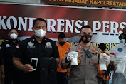 Polrestabes Medan Berhasil Meringkus Kurir Sabu Sabu Antar Provinsi