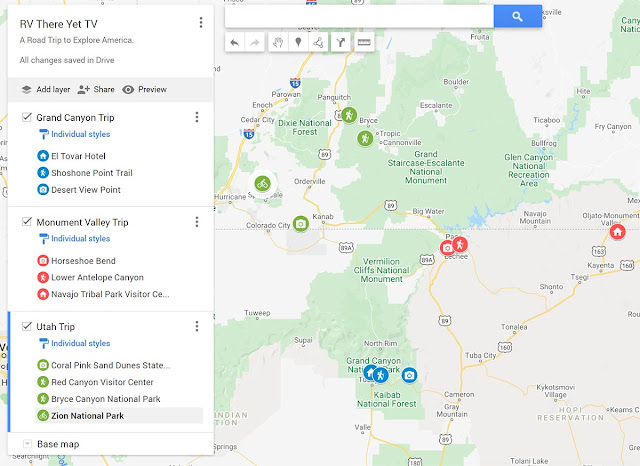 💻 How to Use Google Maps For RV Trips