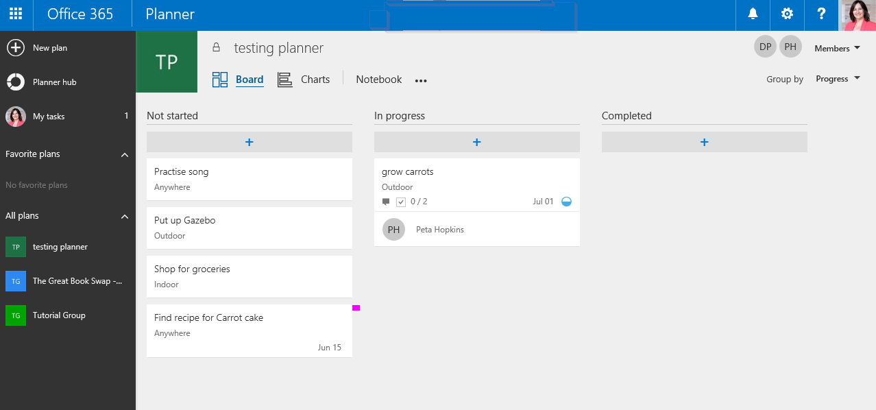 Planner in Office 365