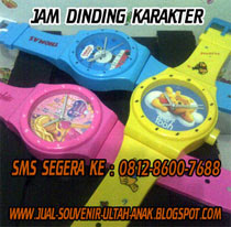 Klik Gambar ini untuk detail >> Jam Dinding Karakter