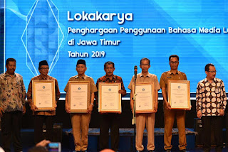 Jember Raih Peringkat I Pengunaan Bahasa Media Jember Raih Peringkat I Pengunaan Bahasa Media