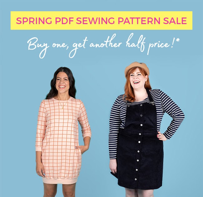 Tilly and the Buttons Spring PDF Sewing Pattern Sale!