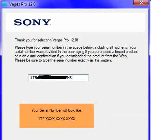 sony vegas pro 11 serial number download