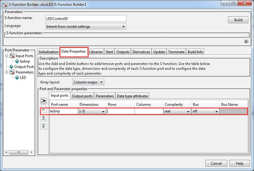 How to create Arduino SFunction in Simulink with LED blink example