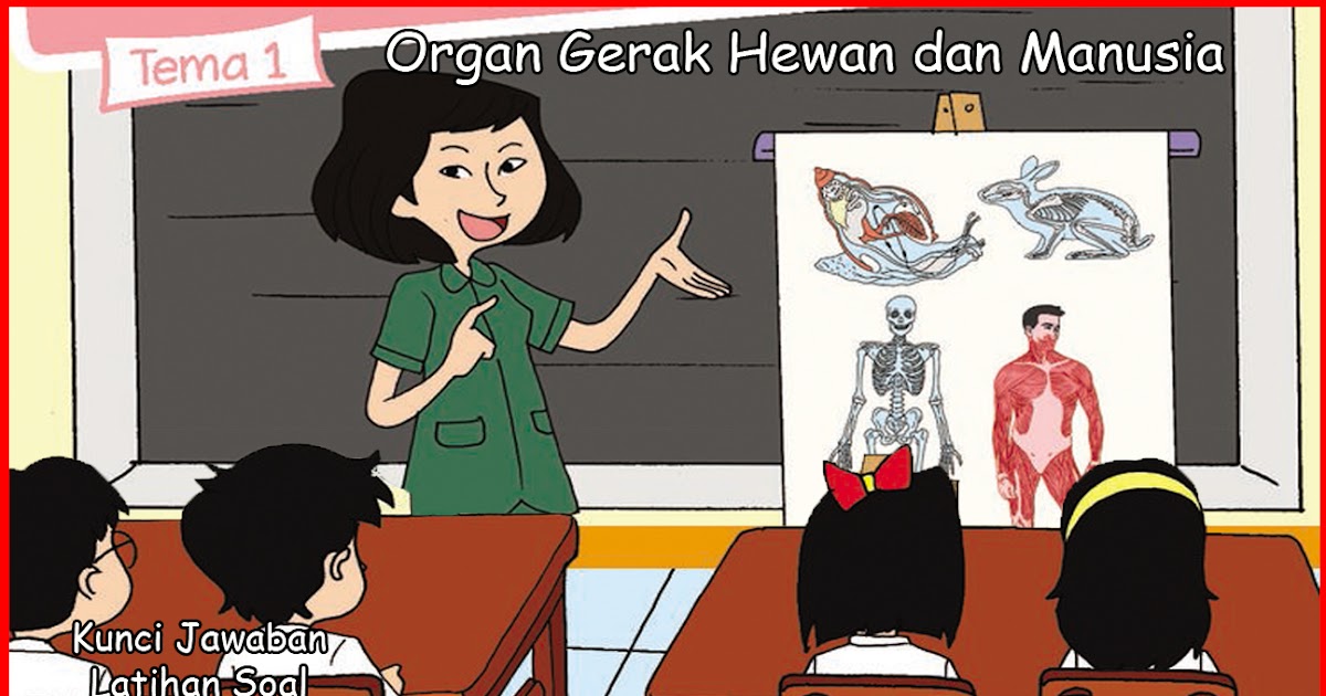Soal Cerita Materi Organ Gerak Manusia Kelas 5