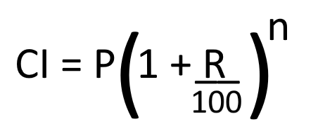 Calcular interés compuesto en Excel