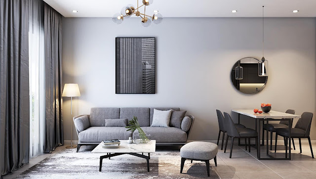 120. Apartment Free Sketchup Interior Scene