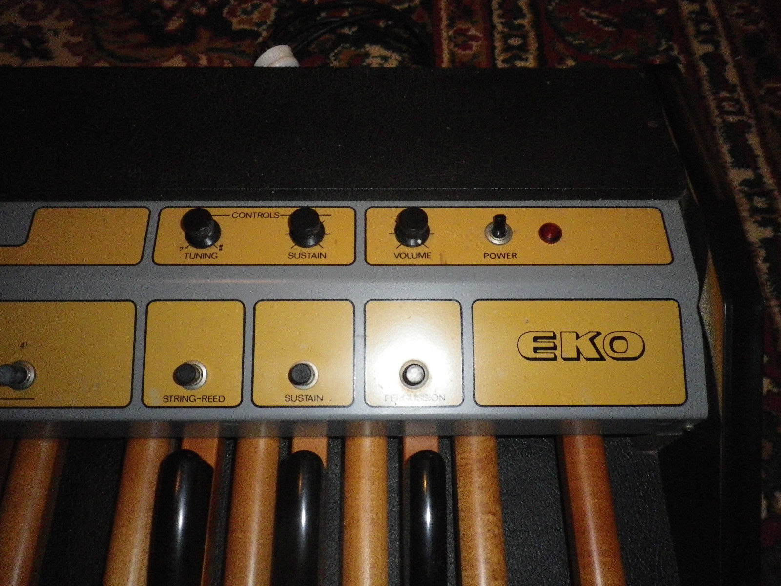 MATRIXSYNTH EKO BASS FOOT PEDALS K1 ANALOUGE BASS SYNTH PEDALS SN 0925