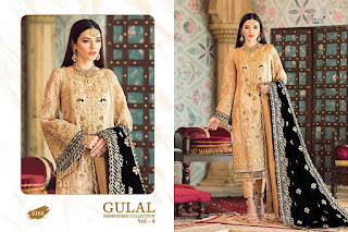  Shree Fab Gulal Embroidered Collection Vol 4 Pakistani Suits Collection, Pakistani Suits Manufaturer Shree Fab Gulal Embroidered Collection Vol 4 Pakistani Suits Buy At Wholesale Price