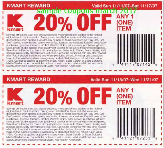 Free Promo Codes and Coupons 2021 Kmart Coupons