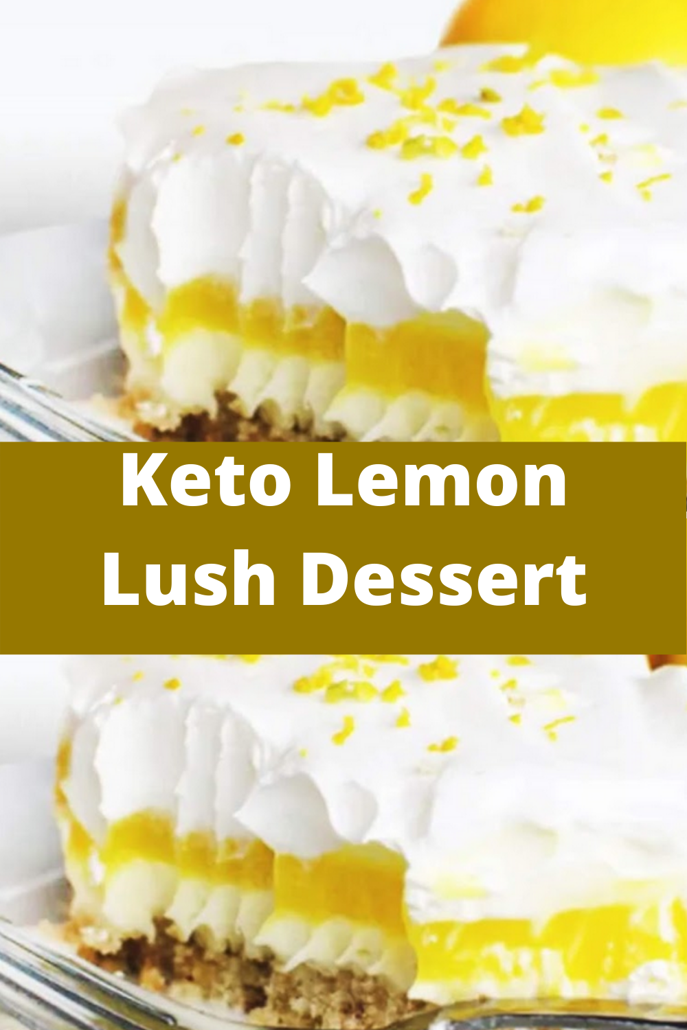 Keto Lemon Lush Dessert - Recipes Easy