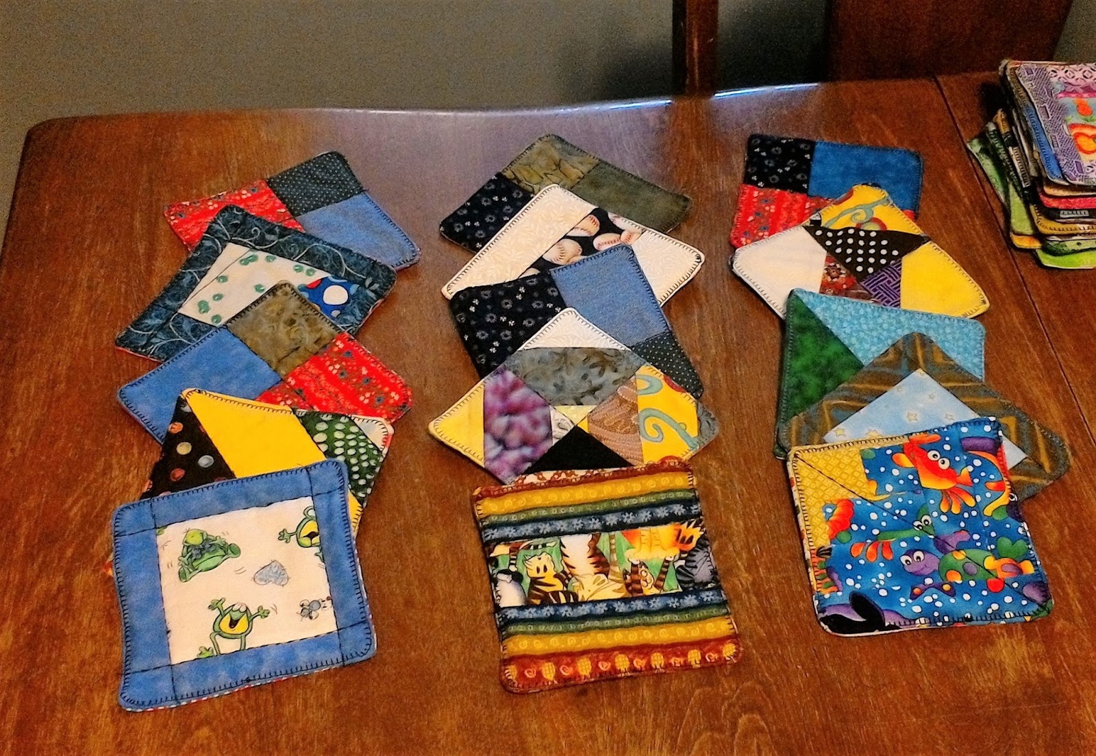 Prayer quilt Peace by Piece Quilters: Pocket Prayer Squares and more- Sept mtg