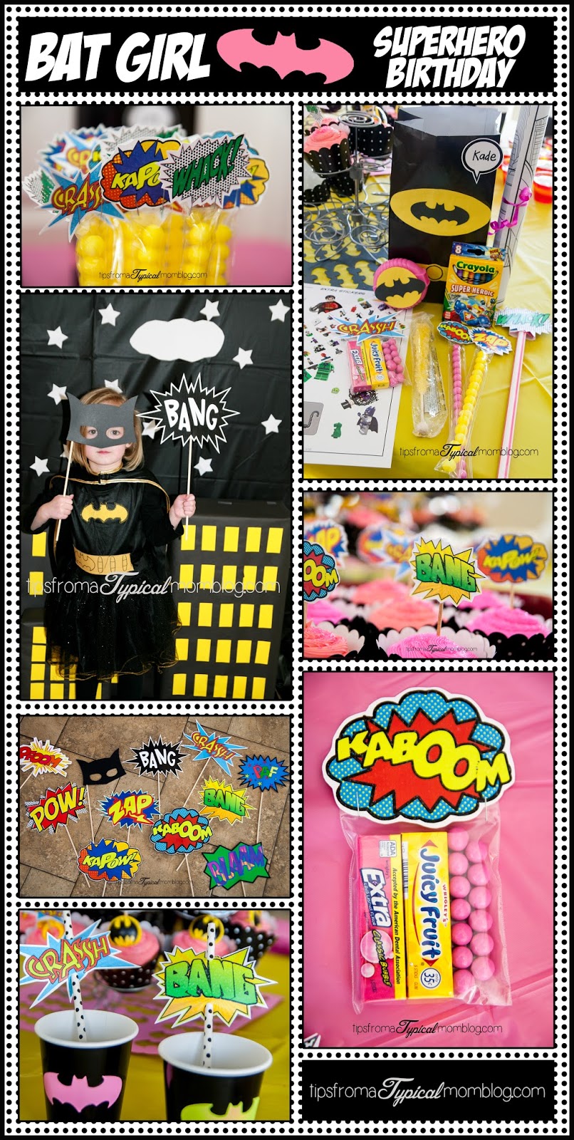 Superhero Girl Birthday Party Ideas and Free Printables  Tips from a 