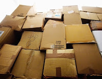 stack of packages