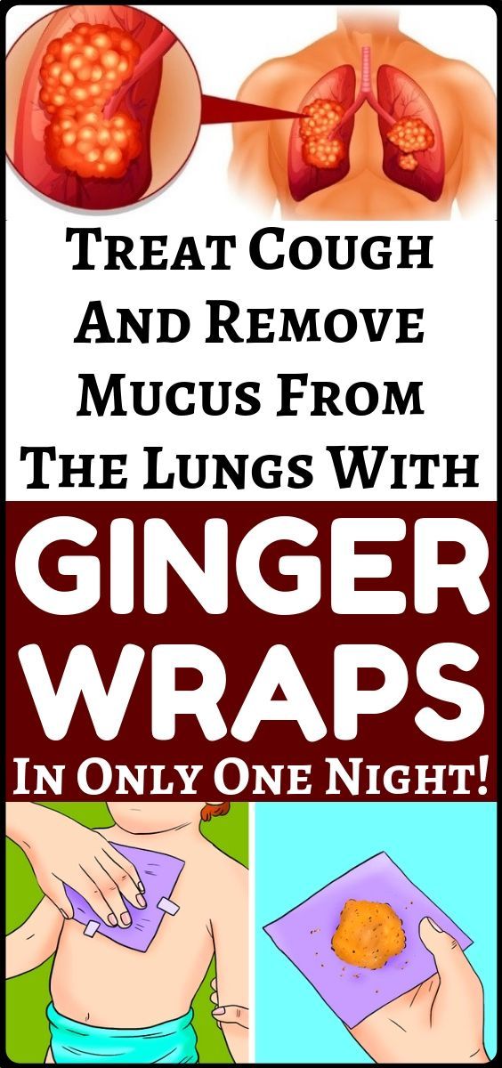 Ginger Wraps Treats Bad Cough And Removes Mucus From The Lungs in One