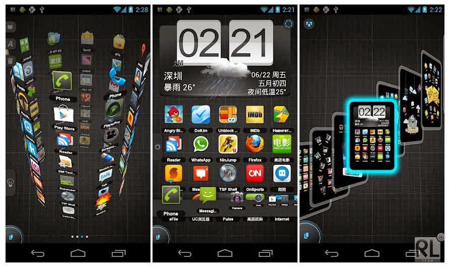 tsf shell 3d launcher v2.0.7