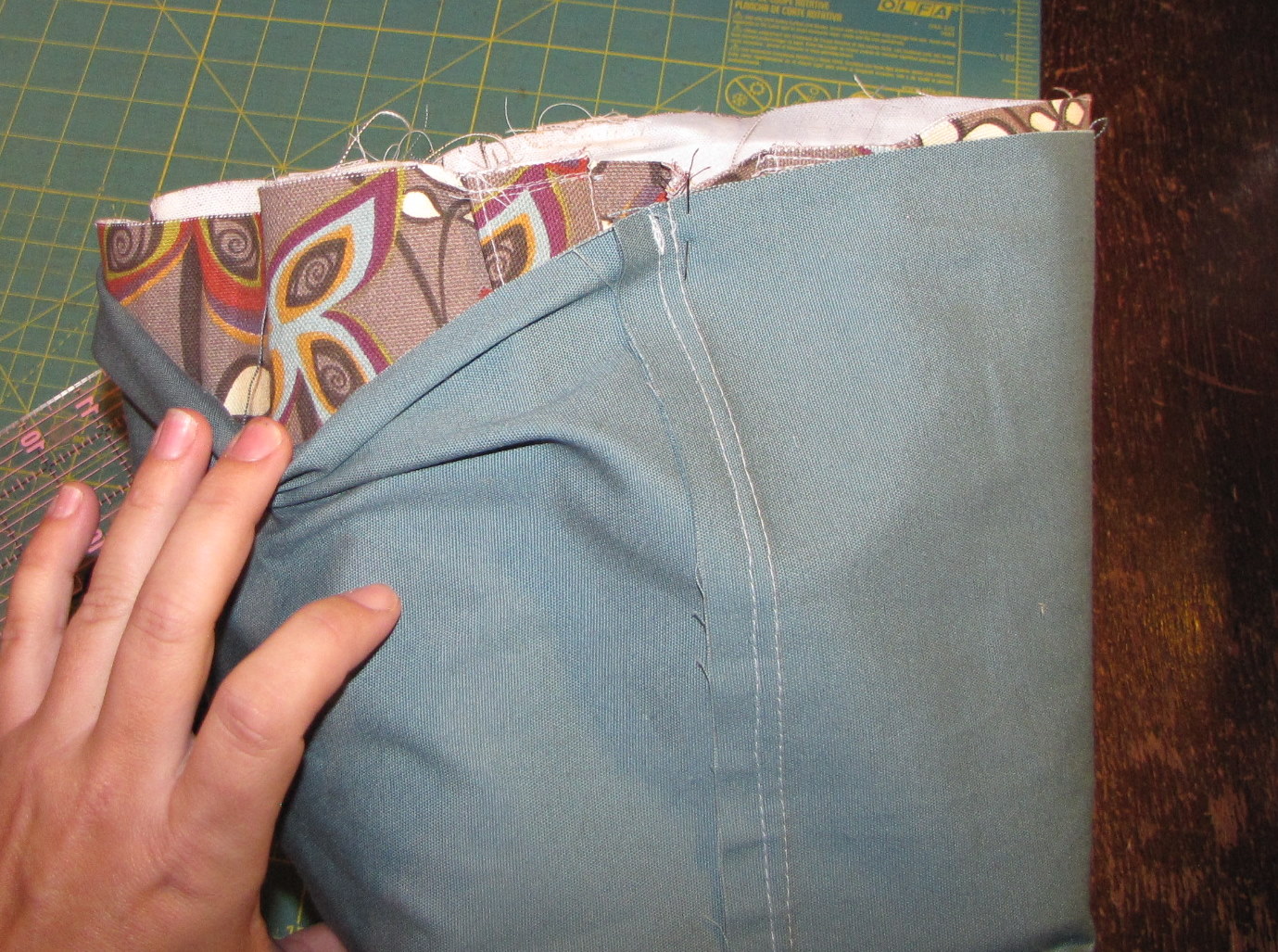 DIY Fabric Storage Bin Tutorial