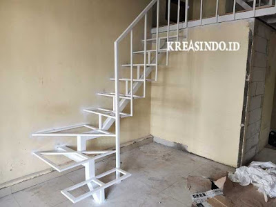 Mezzanine Besi untuk penghubung Lantai Dua pesanan Bu Ira di Bintaro Mezzanine Besi untuk penghubung Lantai Dua pesanan Bu Ira di Bintaro