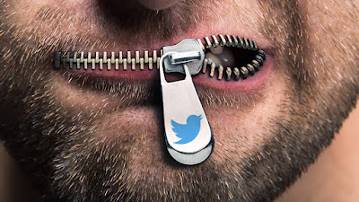Killing The Internet To Hide The Truth? Prepare For Them To Shut It All Down - Imagine Awakening To No Internet As Hacks, Censors And 'Convenient' Outages Are Increasing Twitter-Censorship-Zipper-Mouth