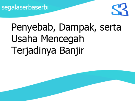 Penyebab, Dampak, serta Usaha Mencegah Terjadinya Banjir
