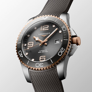 OceanicTime: LONGINES HydroConquest Two-Tone GREY 41MM