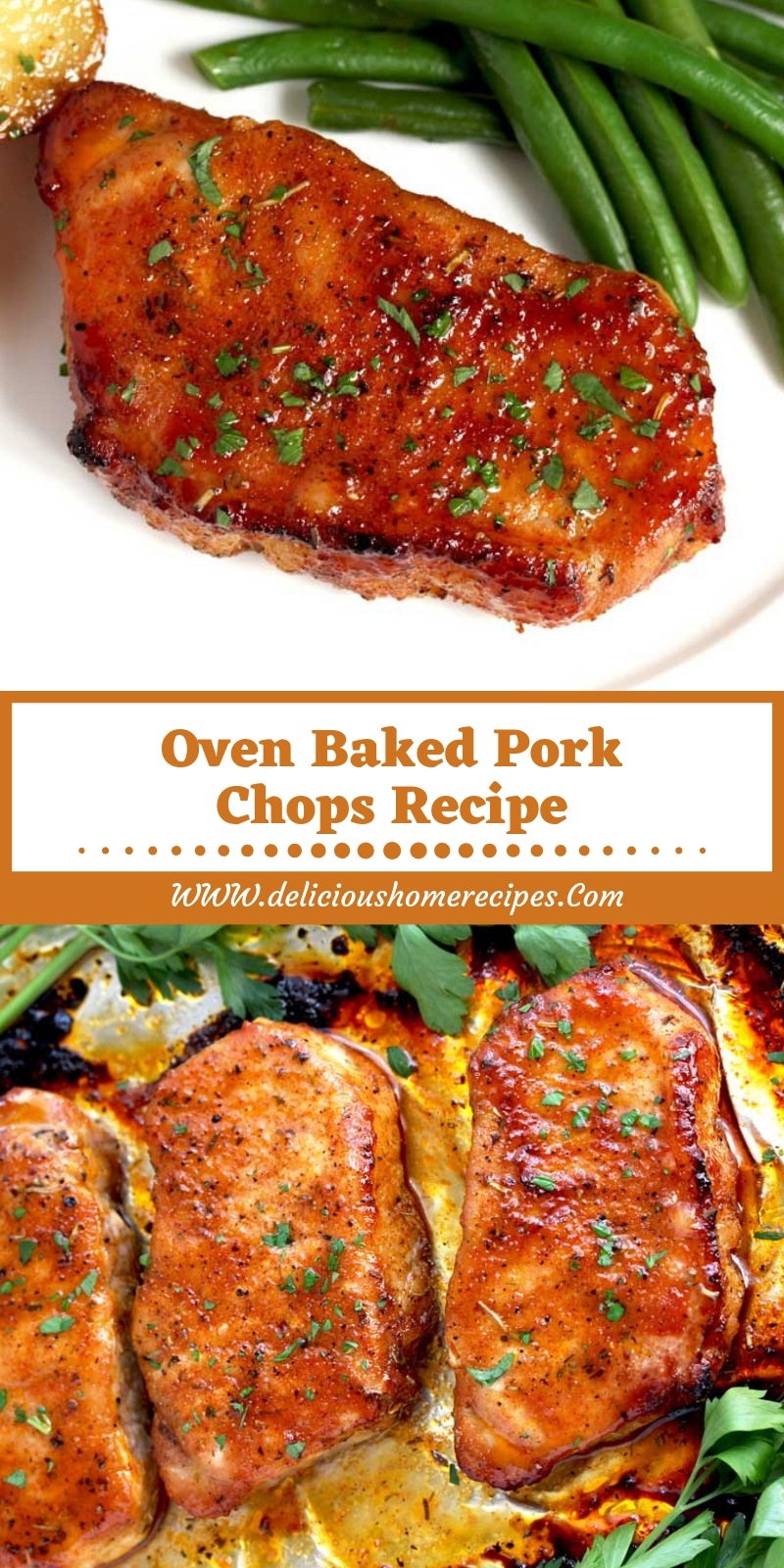 Oven Baked Pork Chops Recipe