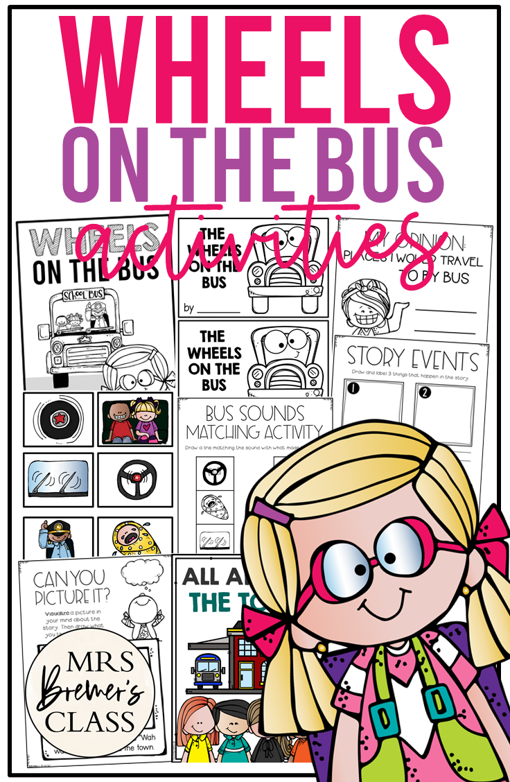 Wheels on the Bus Activities Unit Mrs. Bremer's Class