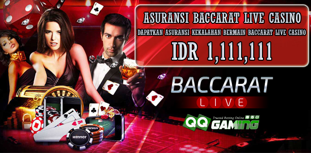 Promo Bonus Live Casino Asuransi Kekalahan Baccarat dari Qqgaming