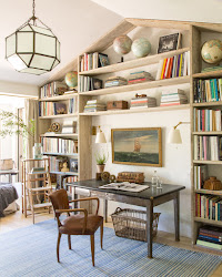 farmhouse farm patina french decor office european modern brooke country inspiration giannetti library ojai decorating beach houses steve wall newport