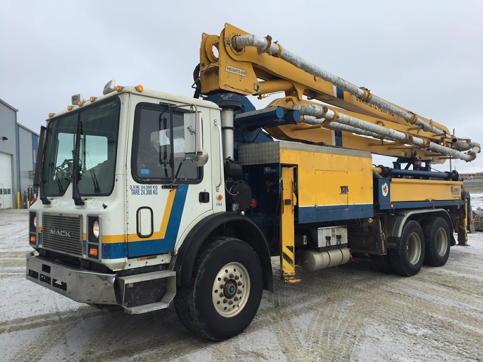 Used Alliance Concrete Pumps Sale