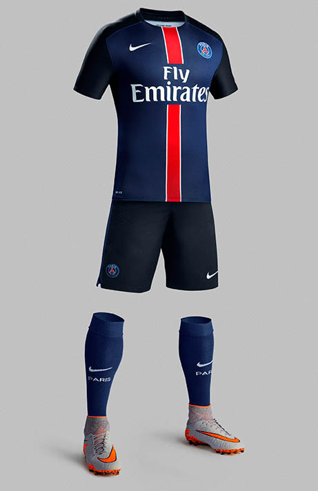 karakter langs Dragende cirkel Paris Saint-Germain 15-16 Kits Revealed - Footy Headlines