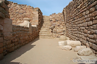 ruins Harappan ancient city