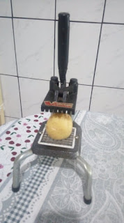 cortador de batatas Como fazer Batata frita igual do mc Donald