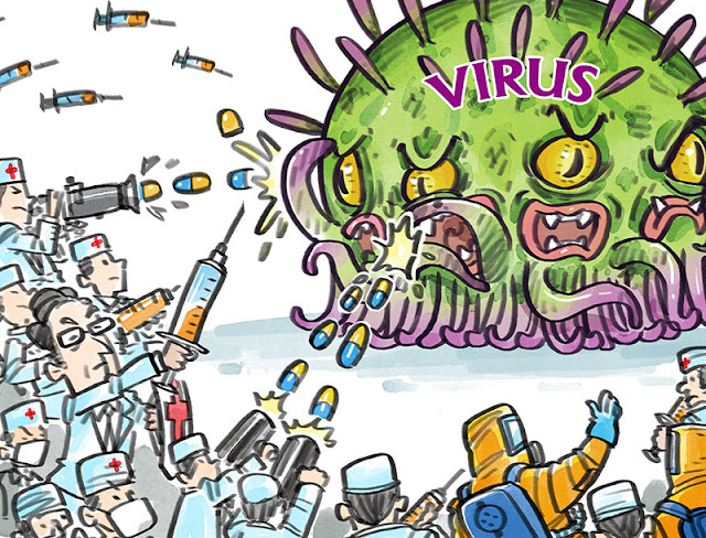 Cover Photo: "Fight against Coronavirus" - A Poem by Ronak Sawant