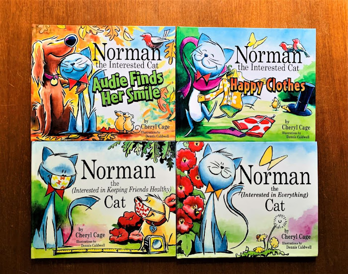 Norman The Interested Cat books