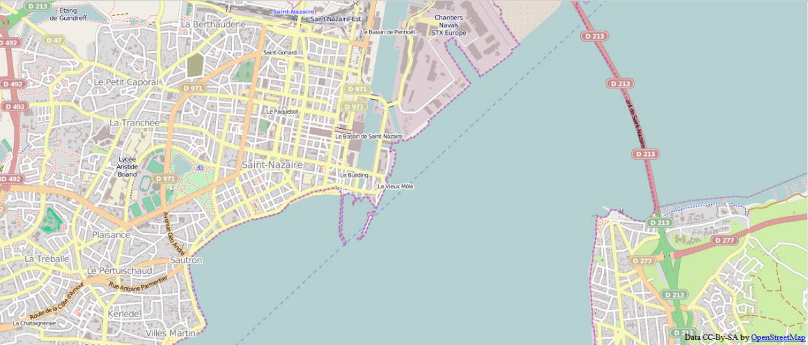 Open street map vers Qgis