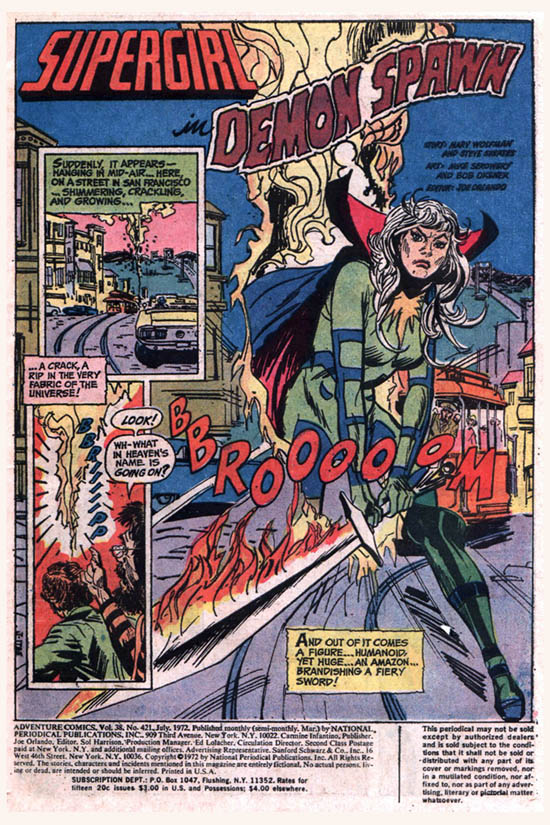 Heroines: Countdown to Halloween 2020 ADVENTURE COMICS: SUPERGIRL