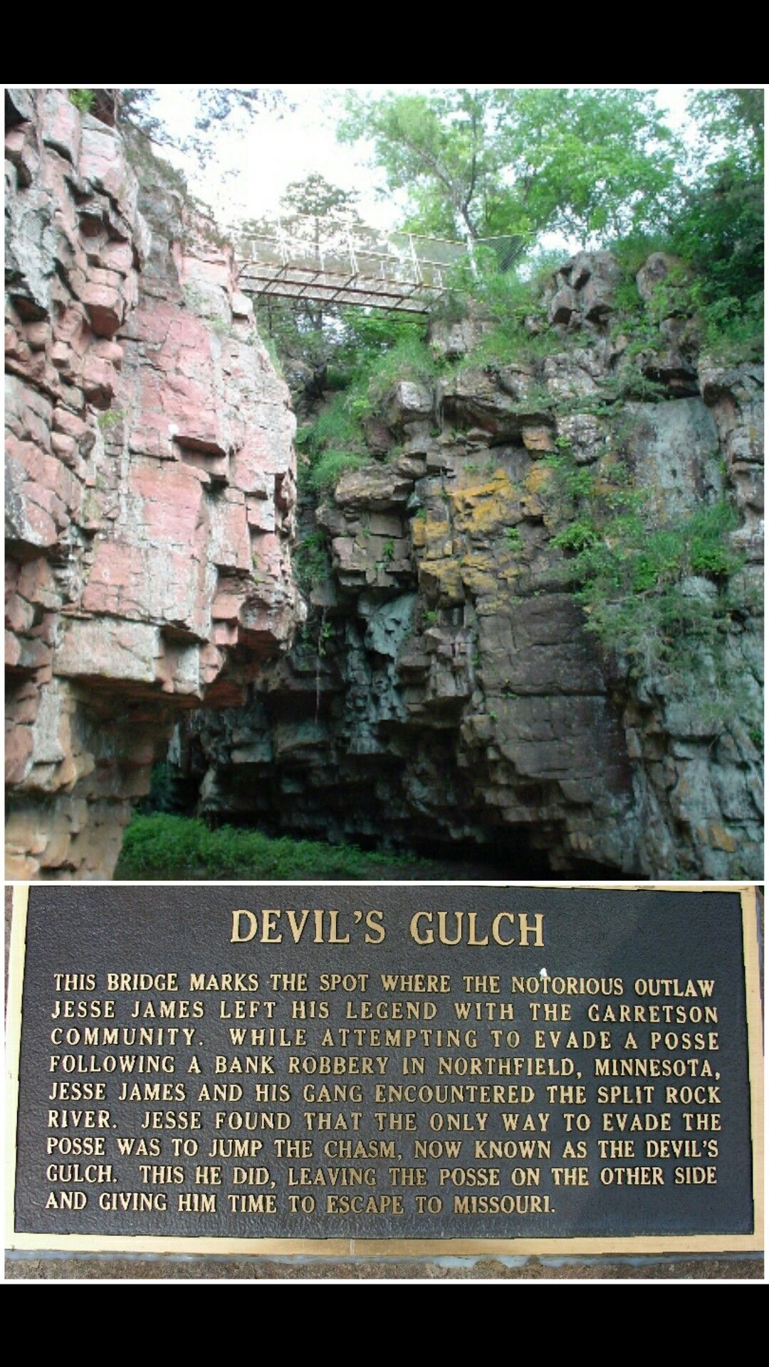 Stuff in the Basement Small WondersThe story at Devil's Gulch