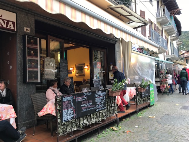 イタリア･ストレーザのレストラン