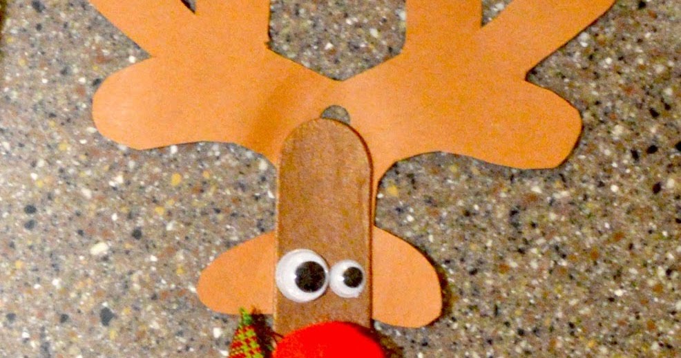 FICHAS DE EDUCACIÓN PREESCOLAR 17 IDEAS DE RENOS DE NAVIDAD CON