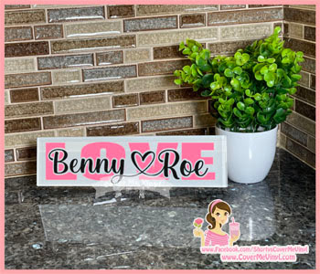 Personalized Love Couple Tile