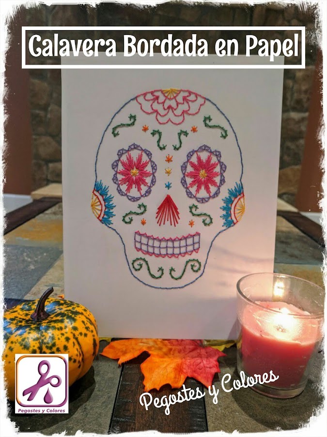 bastidor catrina de fieltro