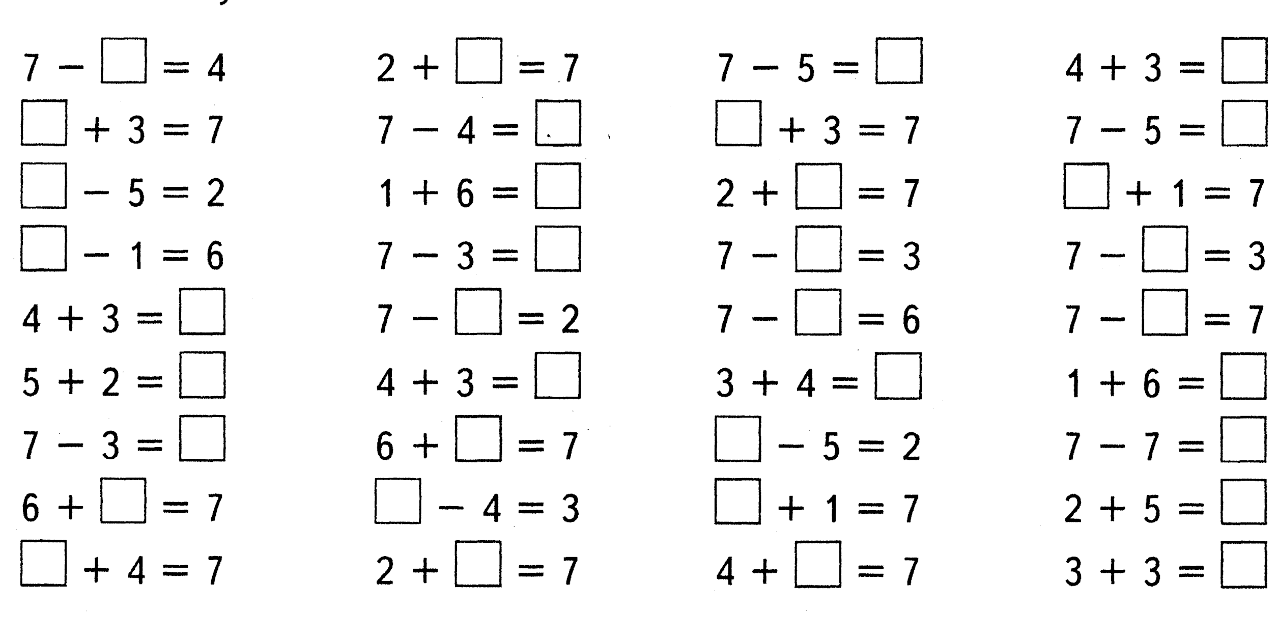 Тест примеры 5 класс. Задания математика сложение и вычитание 1 класс. Математика 1 класс задания на вычитание. Примеры в пределах 10. Примеры для 1 класса.