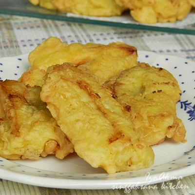 Cara buat tepung goreng pisang