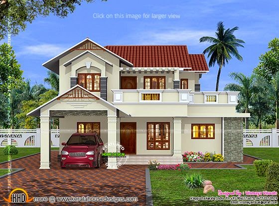 Kerala Home beautiful exterior