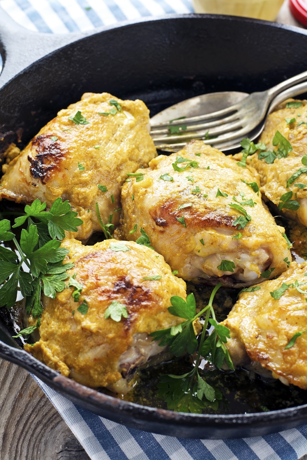 The Iron You 4Ingredient Deviled Chicken Thighs