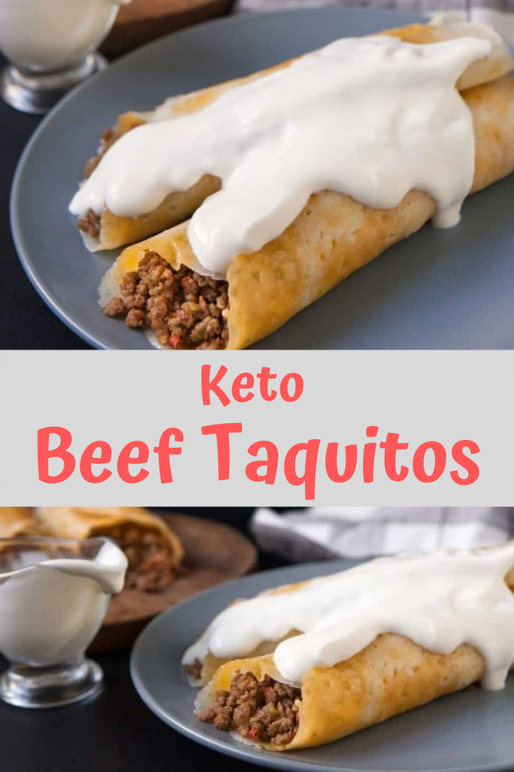 Keto Beef Taquitos